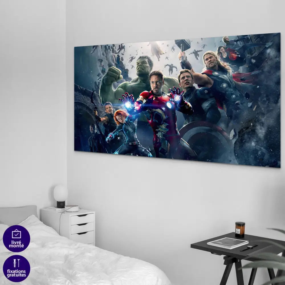Tableau Marvel Les Avengers - Montableaudeco