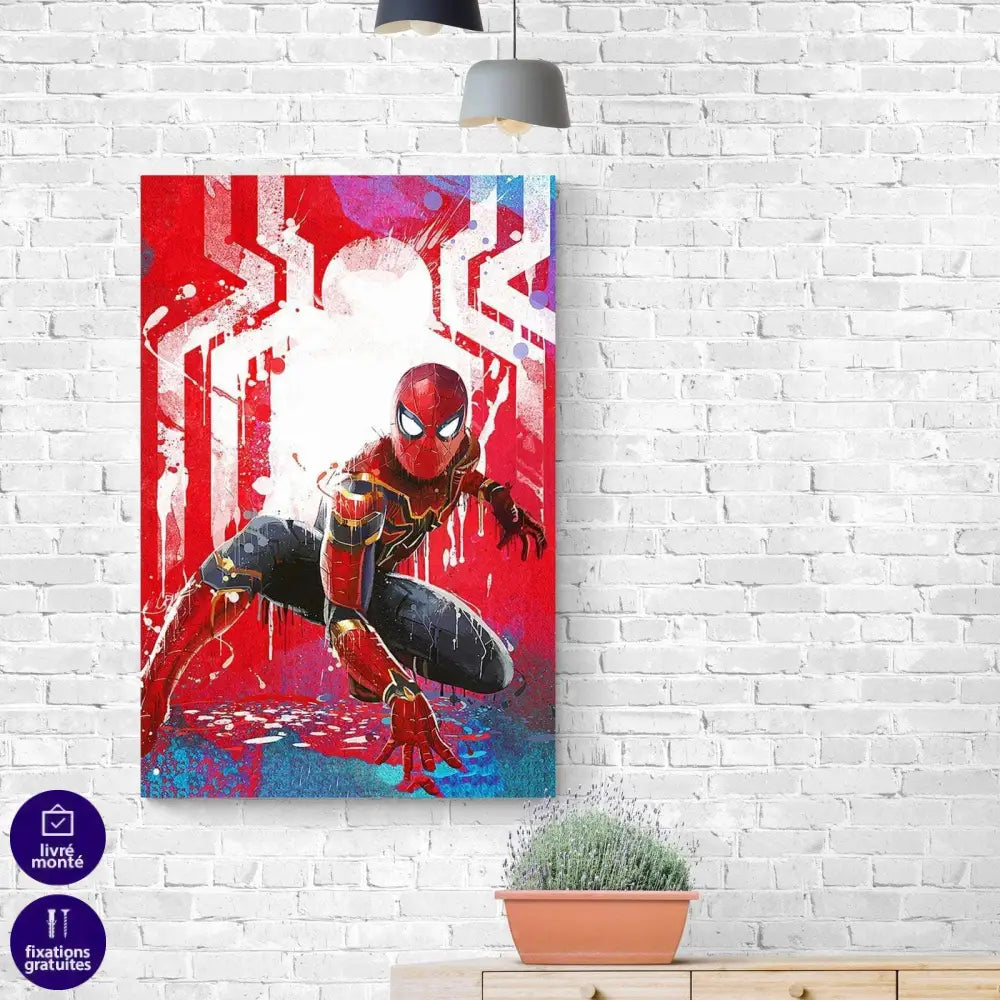 Tableau Marvel Spiderman Painting - Montableaudeco