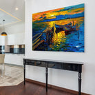 Tableau Mer Éclat du Soir Tableau Mer