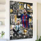 Tableau Messi Le Ballon D'or 2