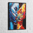 Tableau Moderne Amour de Femme - Montableaudeco