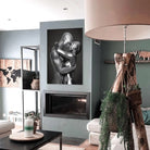 Tableau Moderne Amour Surréaliste Tableau Femme