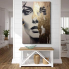 Tableau Moderne Aura de Glamour 40x60cm / Toile tendue sur châssis Tableau moderne