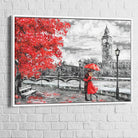 Tableau Moderne Couple à Paris