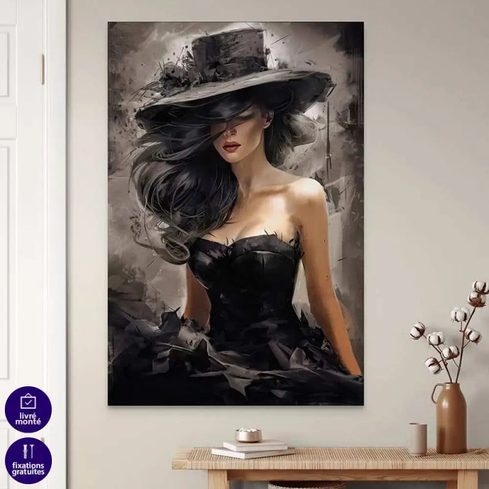 Tableau Moderne | Femme Fatale | Offre de Bienvenue -20%