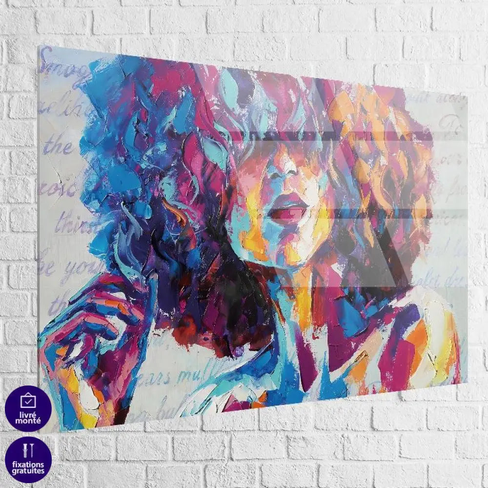 Tableau Moderne Femme Mystérieuse - Montableaudeco