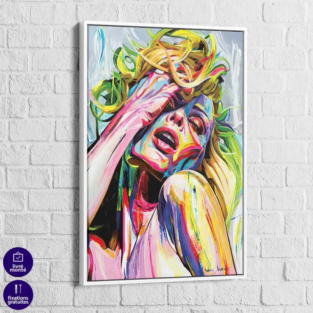 Tableau Moderne Femme Sensuelle - Montableaudeco