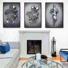 Tableau moderne élégant pour déco intérieure, tableau moderne unique et contemporain