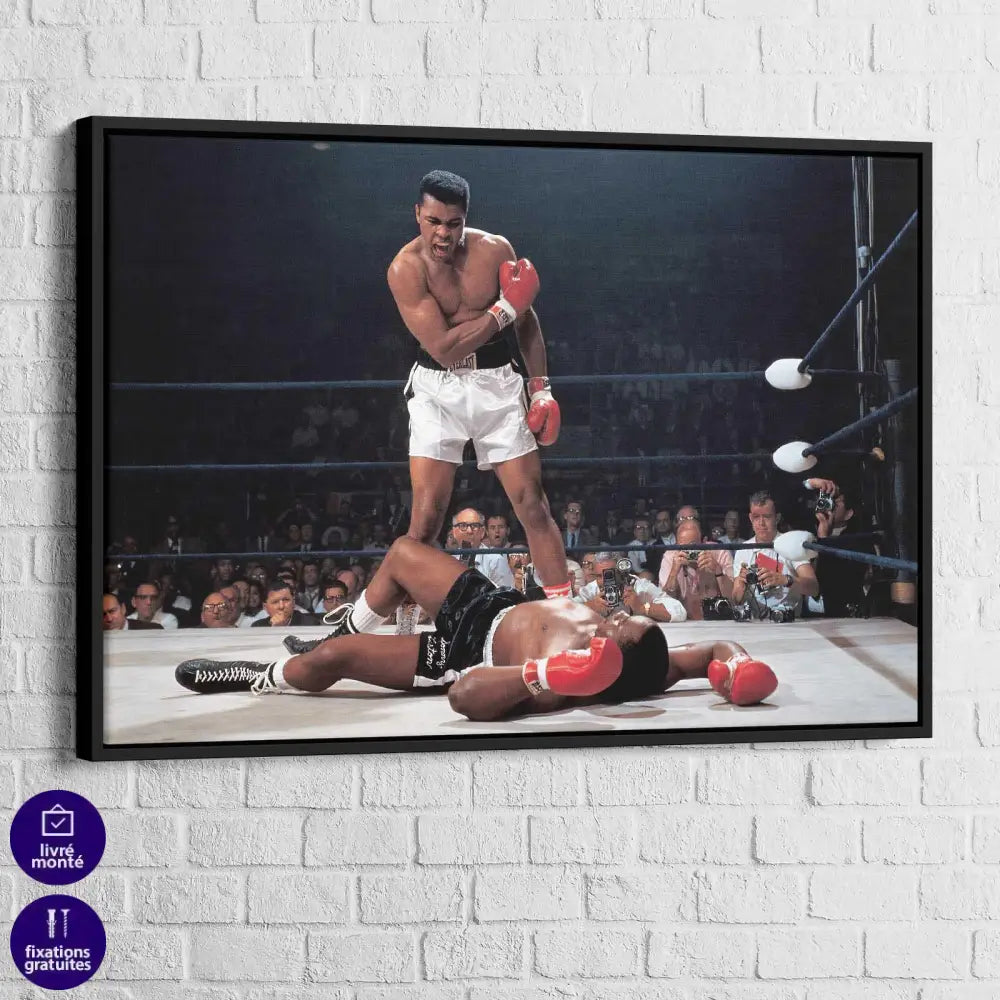 Tableau Mohamed Ali 1967 - Montableaudeco