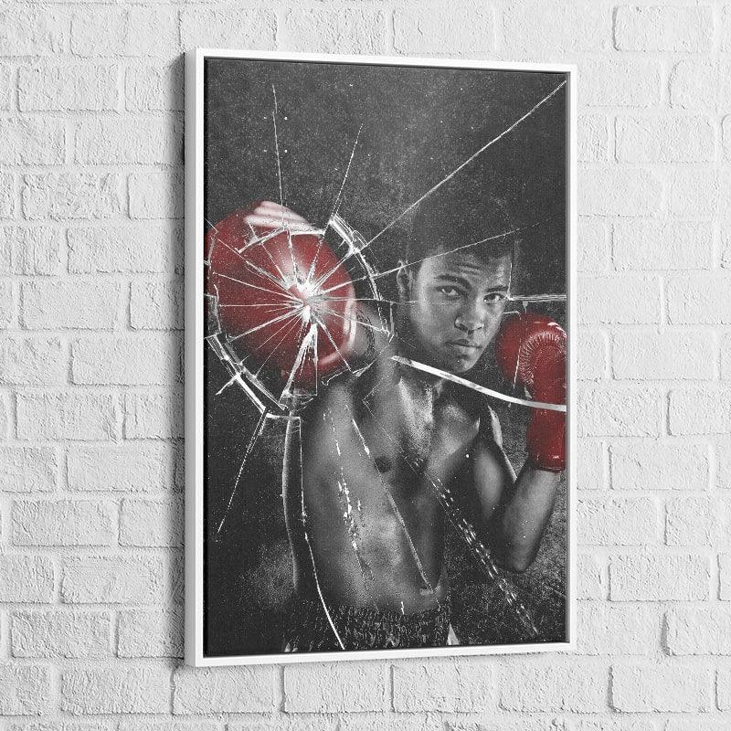 Tableau Mohamed Ali Broken - Montableaudeco