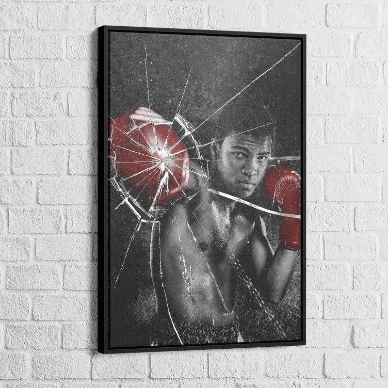 Tableau Mohamed Ali Broken - Montableaudeco