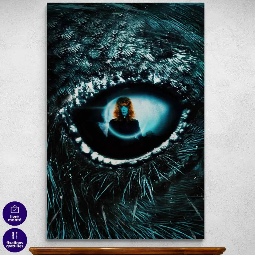 Tableau Mylène Farmer Nevermore - Montableaudeco