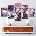 Tableau Naruto 5 Parties L'esprit - Montableaudeco