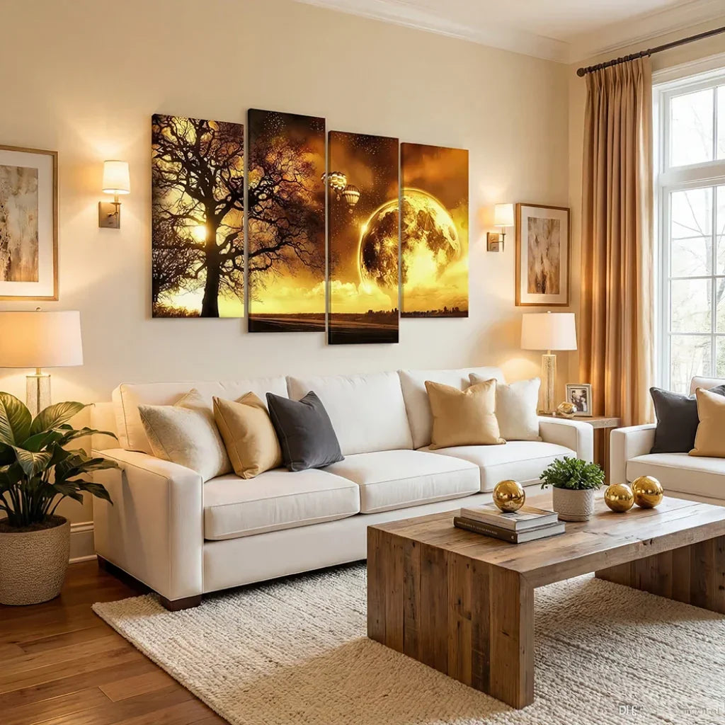 Tableau Nature et Univers - Toile Imprimée