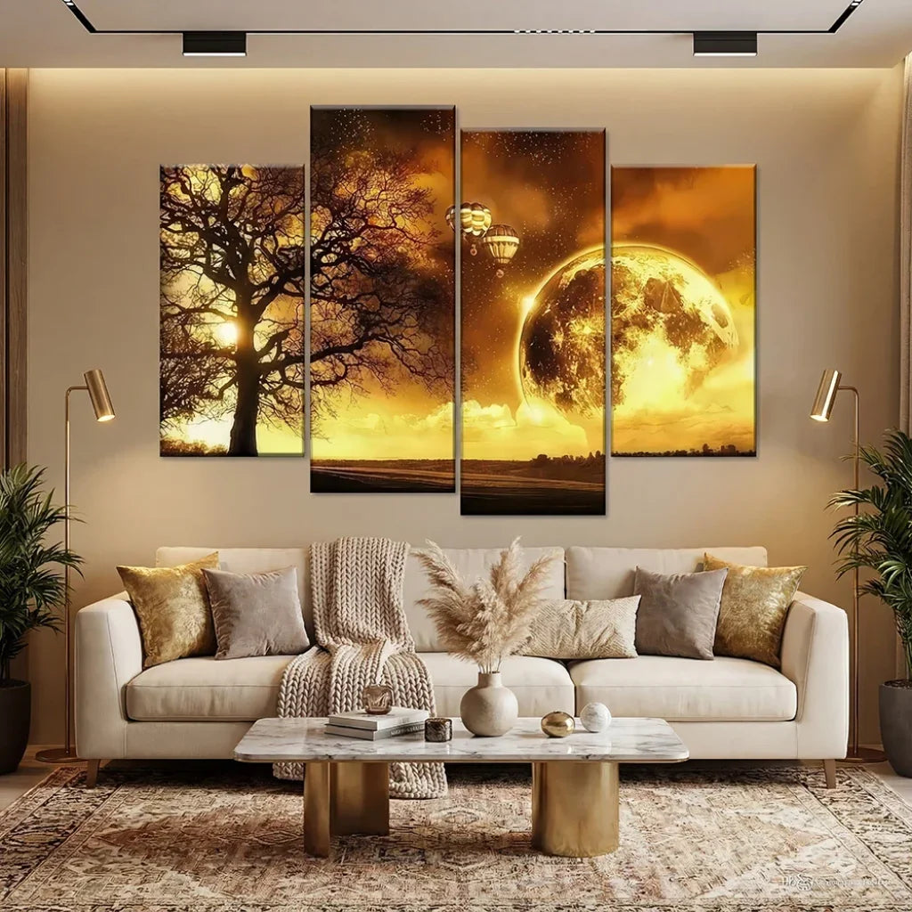 Tableau Nature et Univers - Toile Imprimée