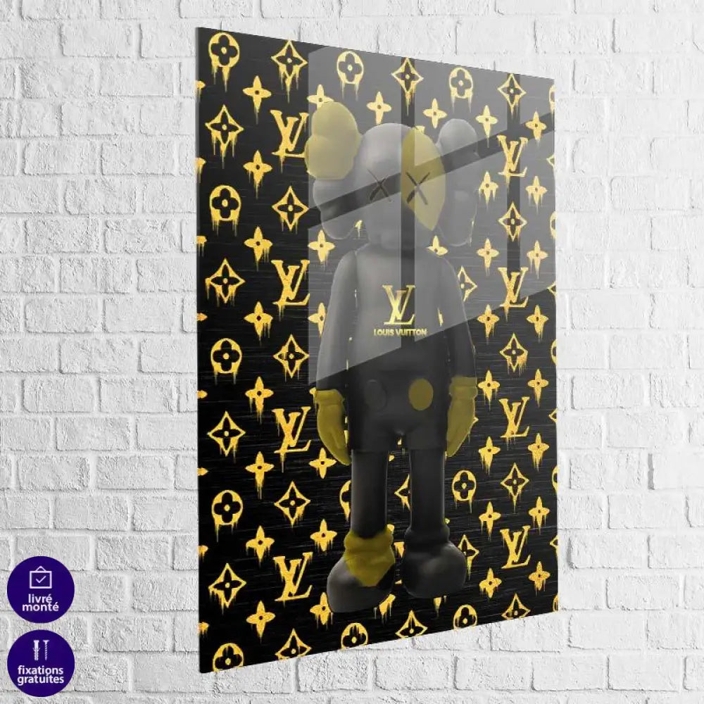 tableau pop art ours plexiglas