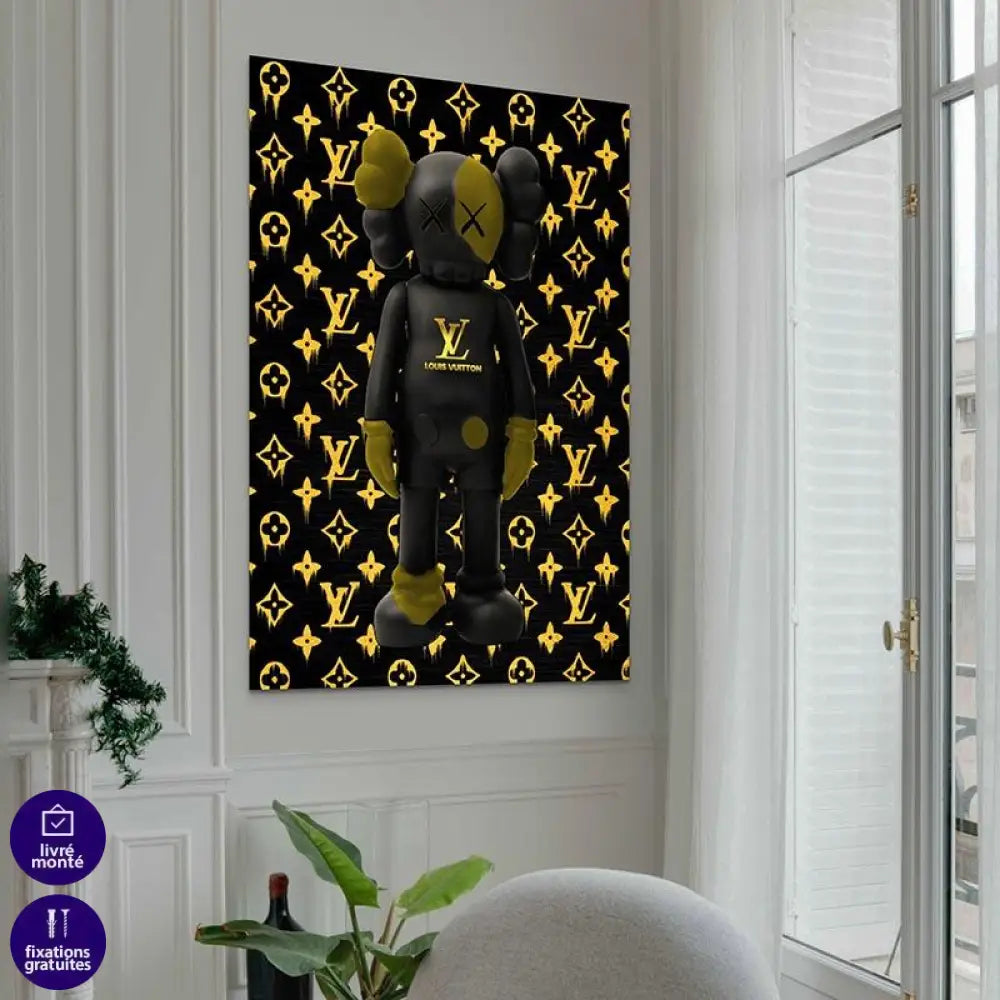 tableau contemporain ours fashion