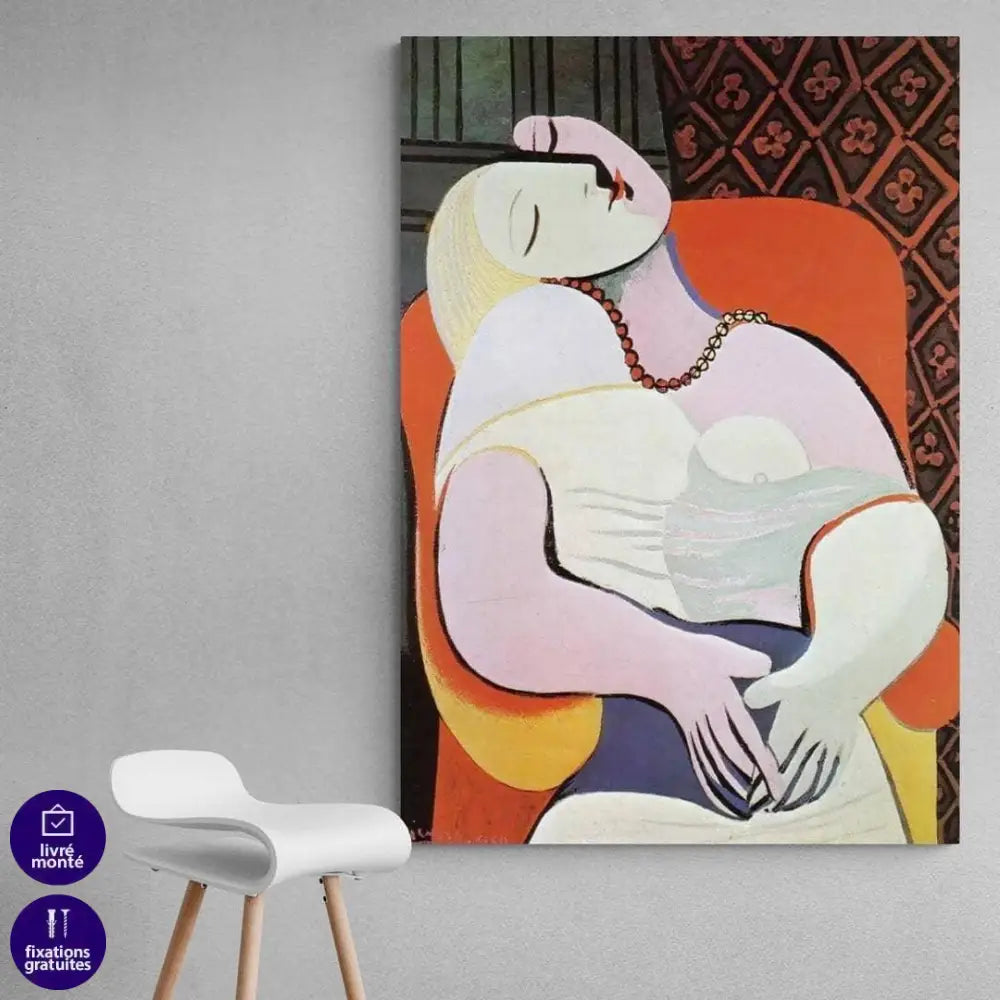 Tableau Pablo Picasso Le Rêve - Montableaudeco