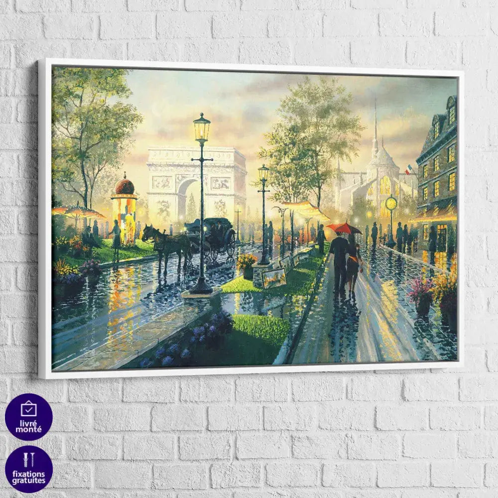 Tableau Paris La Promenade - Montableaudeco