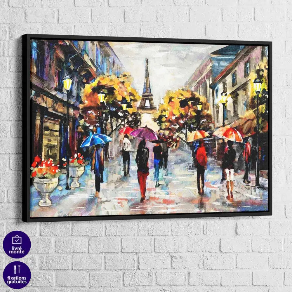 Tableau Paris La Promenade - Montableaudeco