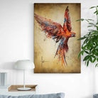 Tableau Perroquet Coloré - Montableaudeco