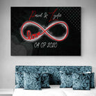 Tableau Personnalisé Amour - Montableaudeco