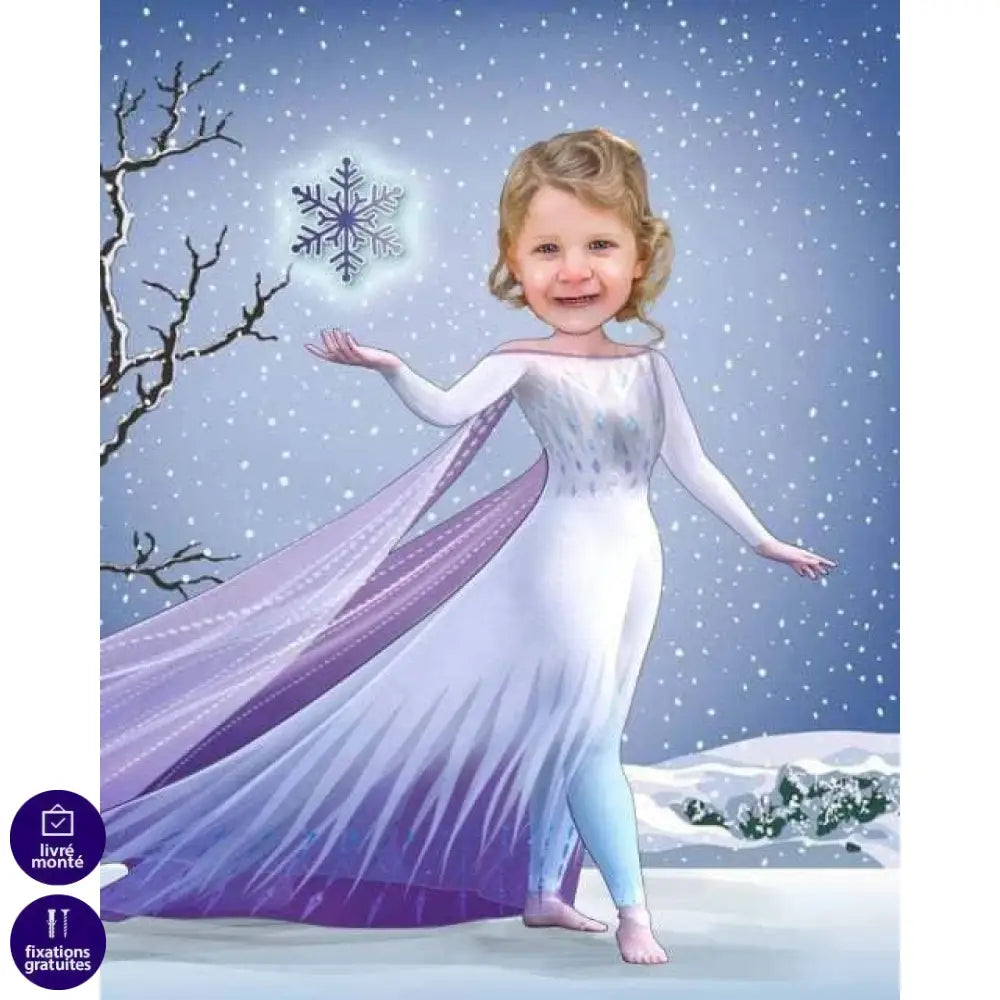 Tableau Personnalisé Enfant Gaming & Contes de Fées - Montableaudeco