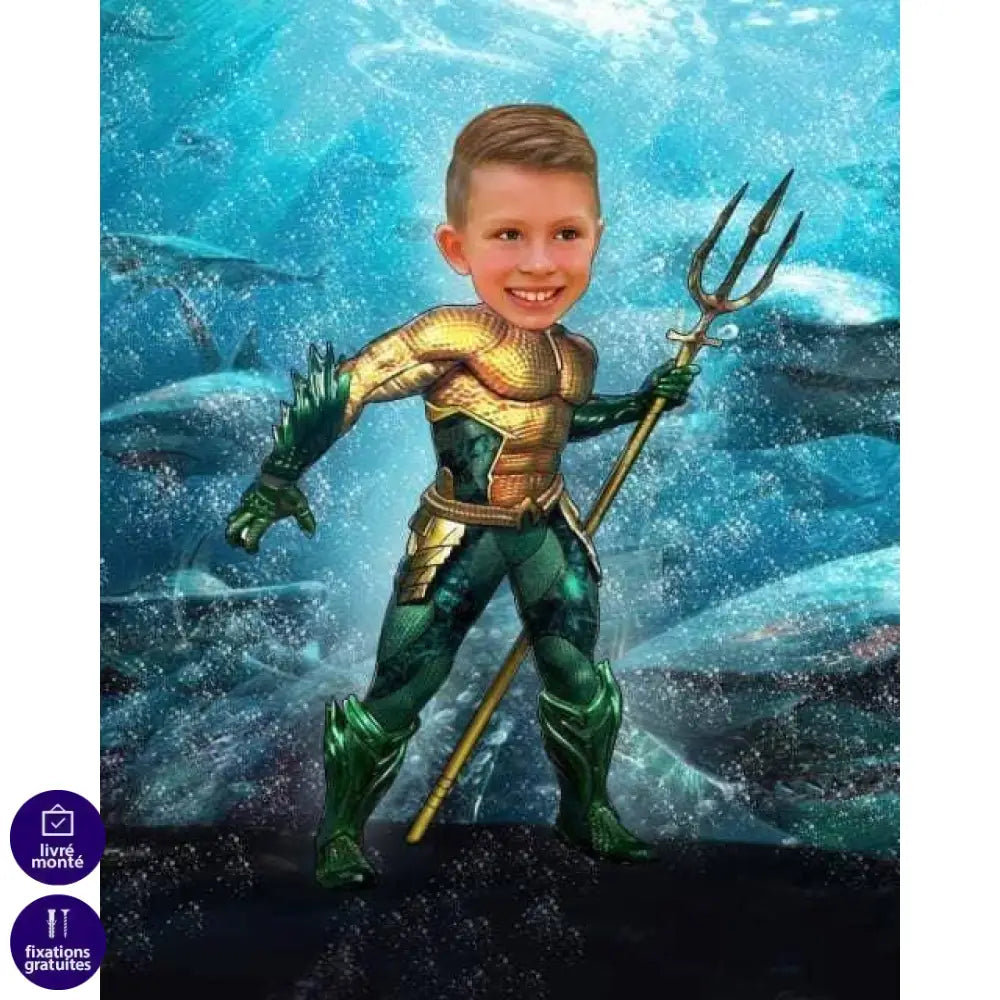 Tableau Personnalisé Enfant Gaming & Contes de Fées - Montableaudeco