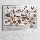 Tableau Personnalisé Famille La Branche - Montableaudeco