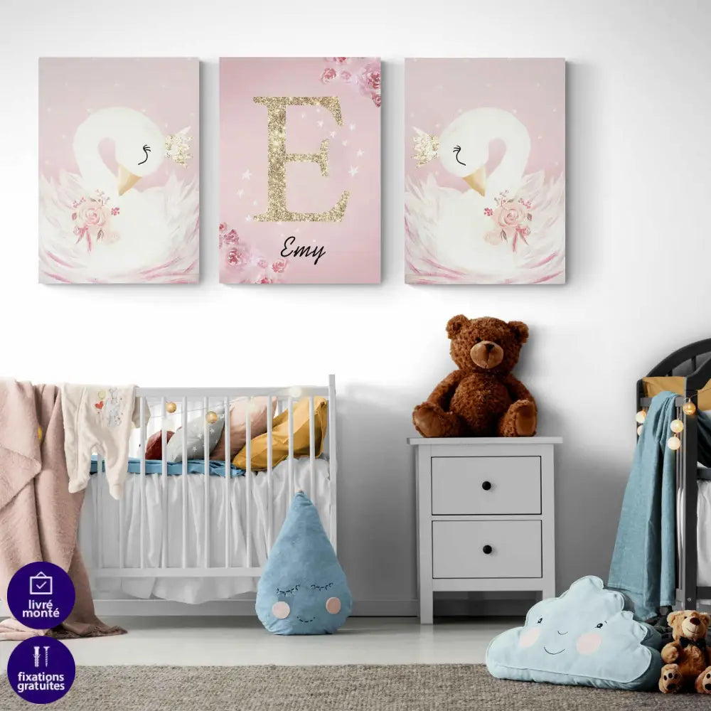 Tableau Personnalisé pour chambre de bébé - Montableaudeco