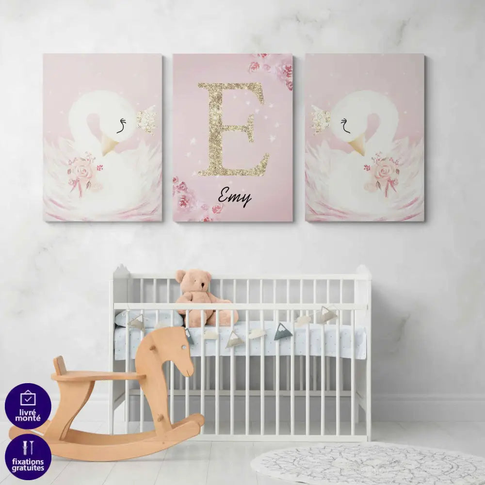 Tableau Personnalisé pour chambre de bébé - Montableaudeco