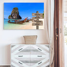 Tableau Personnalisé Prénoms Thailande Toile Imprimée