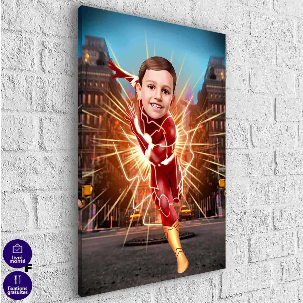 Tableau Personnalisé Super Héros f