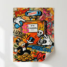 Unframed Poster Art Unframed Poster Chanel Paris, trendy graffiti poster
