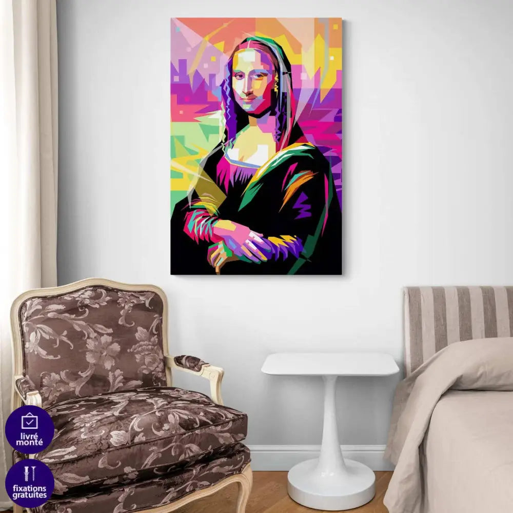 Tableau Pop Art La Joconde - Montableaudeco