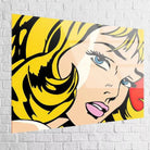Tableau Pop Art La Jolie Blonde - Montableaudeco