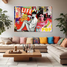 tableau pop culture femme rétro