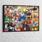 Tableau Mes Super Héros 80 - Montableaudeco