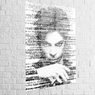 Tableau Prince Révélation Typographique 40x60cm / Plexiglas Tableau Célébrité