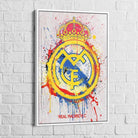 Tableau Real Madrid Graffiti - Montableaudeco