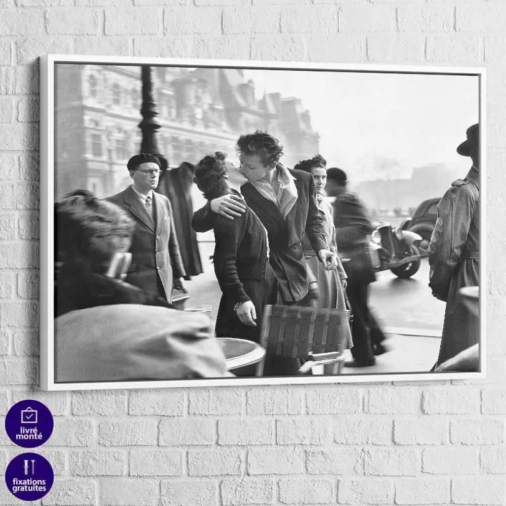 Tableau Robert Doisneau Le Baiser 4