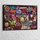 Rock Bands Painting - Montableaudeco