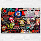 Rock Bands Painting - Montableaudeco