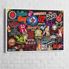Rock Bands Painting - Montableaudeco