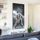 Tableau Ronaldo La Puissance du N°7 Tableau Sport
