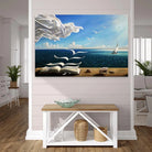 Tableau Salvador Dali L’île aux oiseaux 40x60cm / Affiche qualité musée Tableau Salvador dali