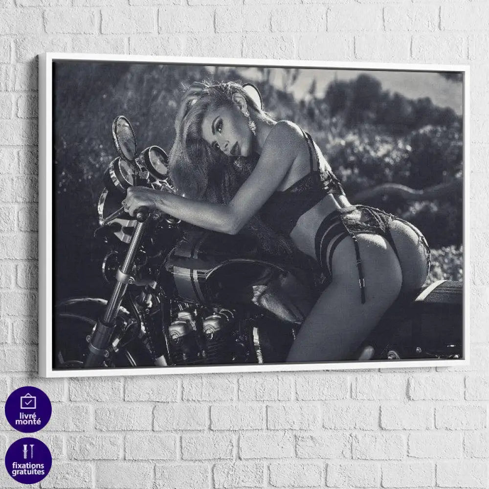Tableau Sexy Moto Girls - Montableaudeco
