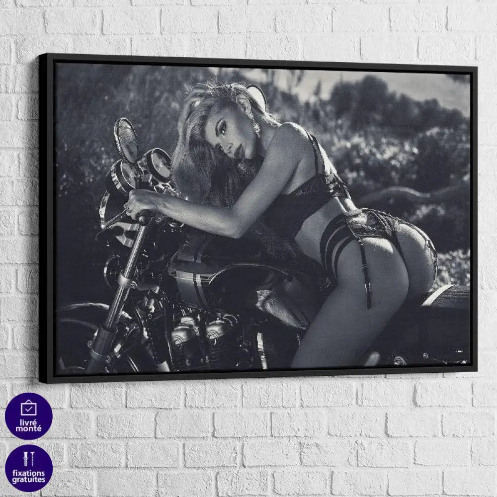 Tableau Sexy Moto Girls - Montableaudeco