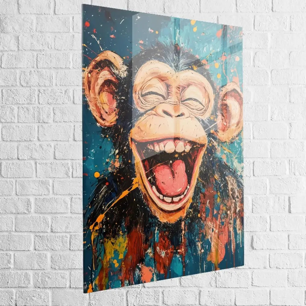 Décoration murale humoristique style urbain coloré

