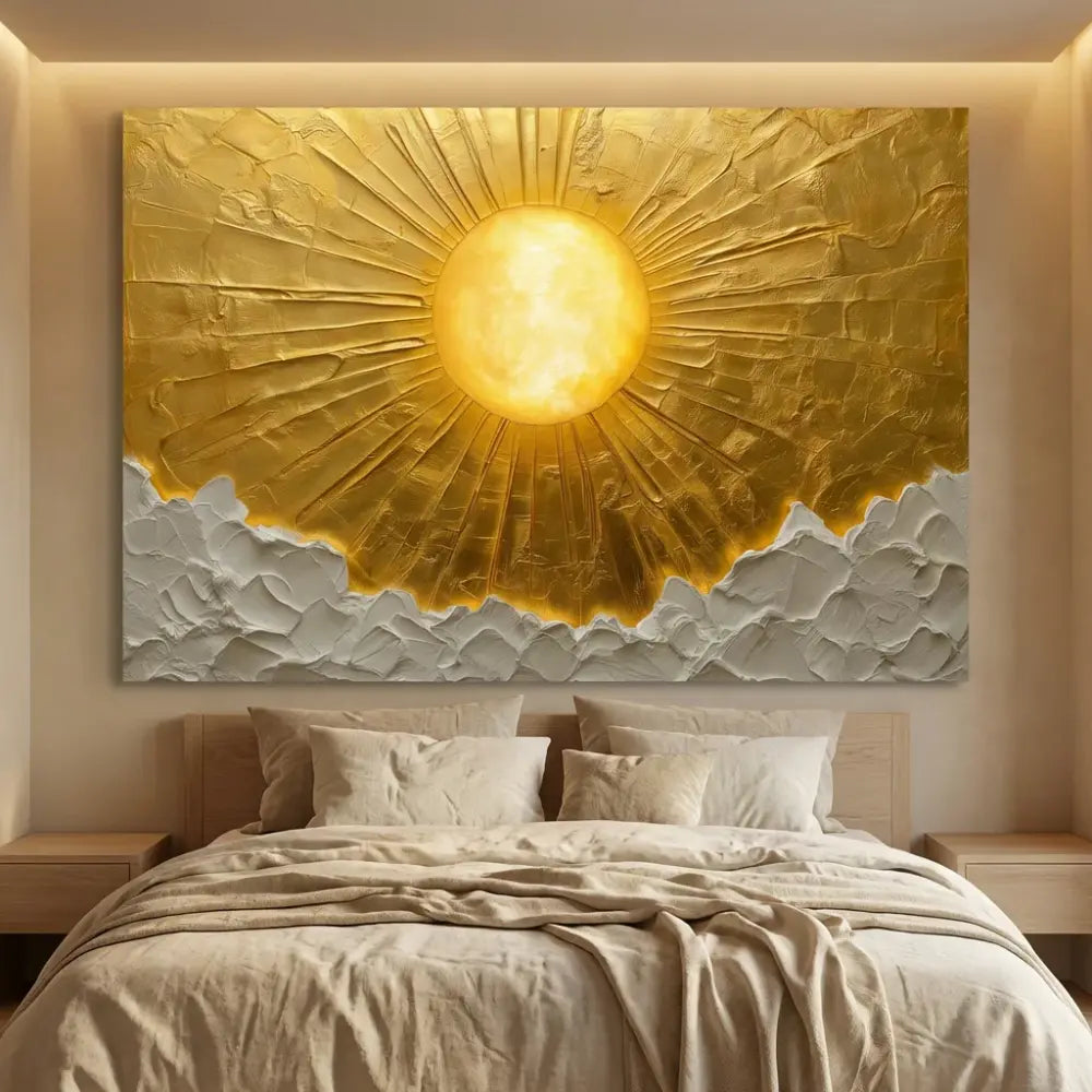 tableau soleil moderne lumière intérieure design